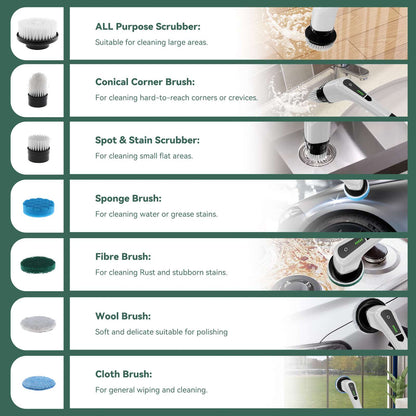 Cleanova Pro™ Cordless Power Scrubber