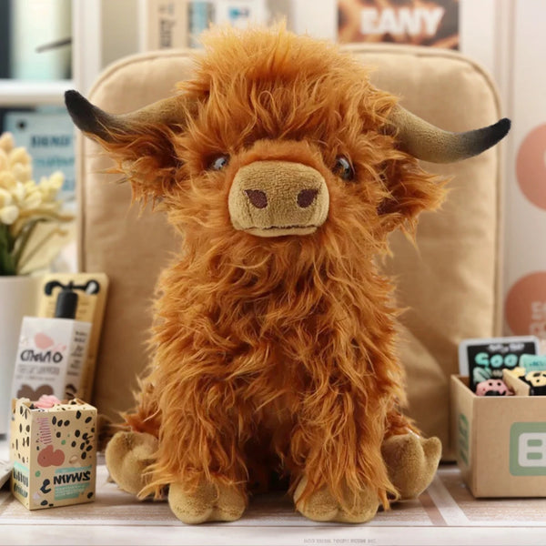 Cuddly Highland Cow Buddy