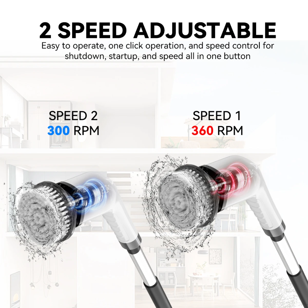 Cleanova Pro™ Cordless Power Scrubber