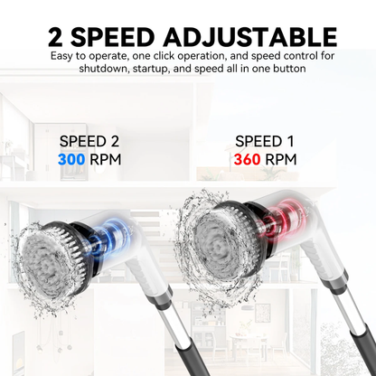 Cleanova Pro™ Cordless Power Scrubber